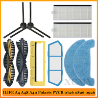 For Chuwi ILIFE A4 A4S A40 Polaris PVCR 0726 0826 0926 0726W 0833 Amibot Spirit ICE H2O Gutrend Style 220 Main Side Brush Filter