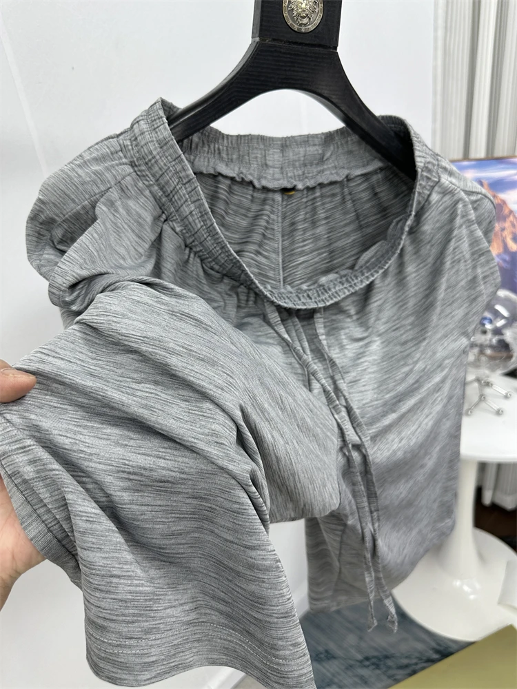 

Новые летние свободные удобные мужские орты с эластичной резинкой на талии, легкие, дышащие, мягкие, приятные для кожи, для дома, для отдыха, Faion Ci S...