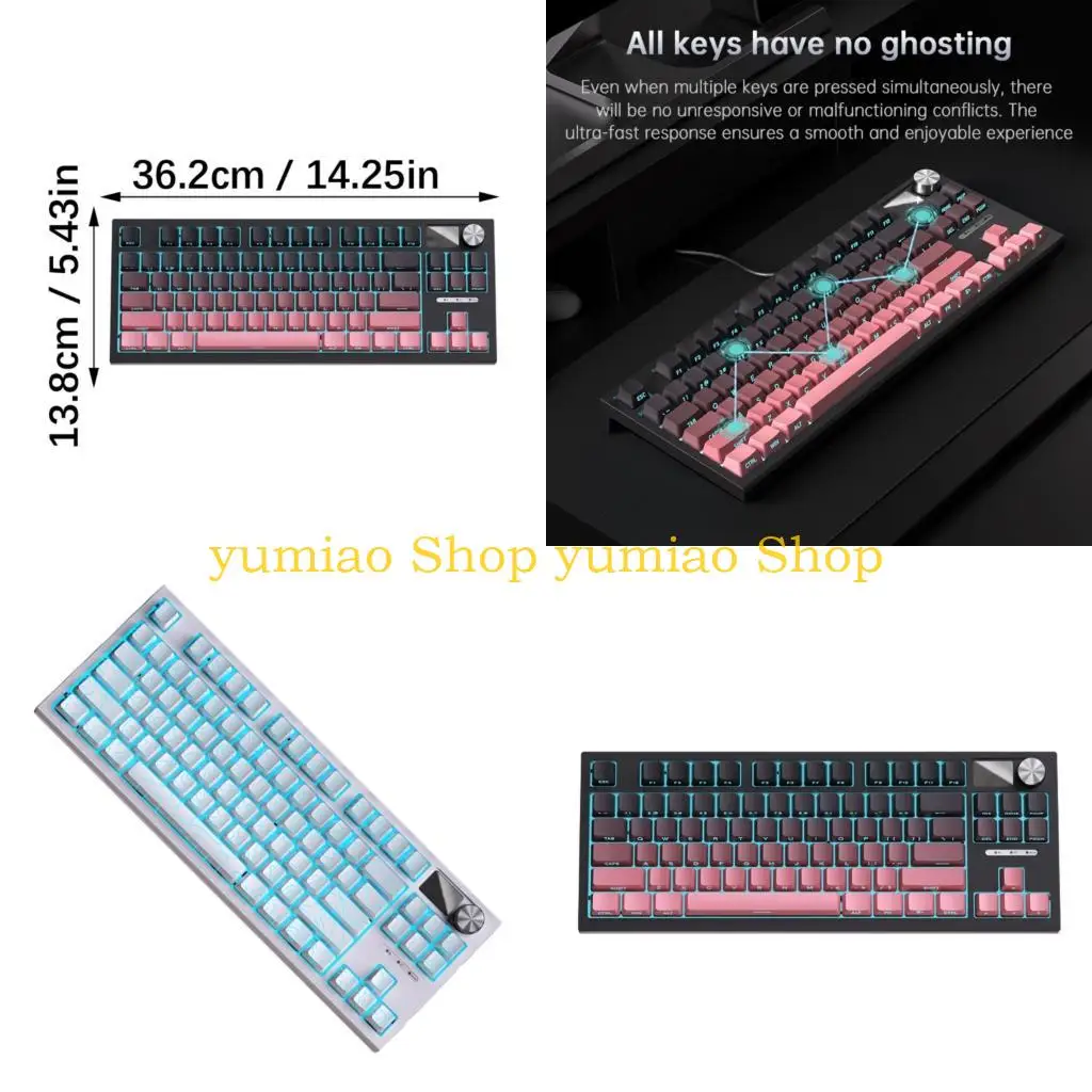 587B Side Myth Keycaps Mechanical Play Keyset Hot Exchange Switches Outline Arrangement