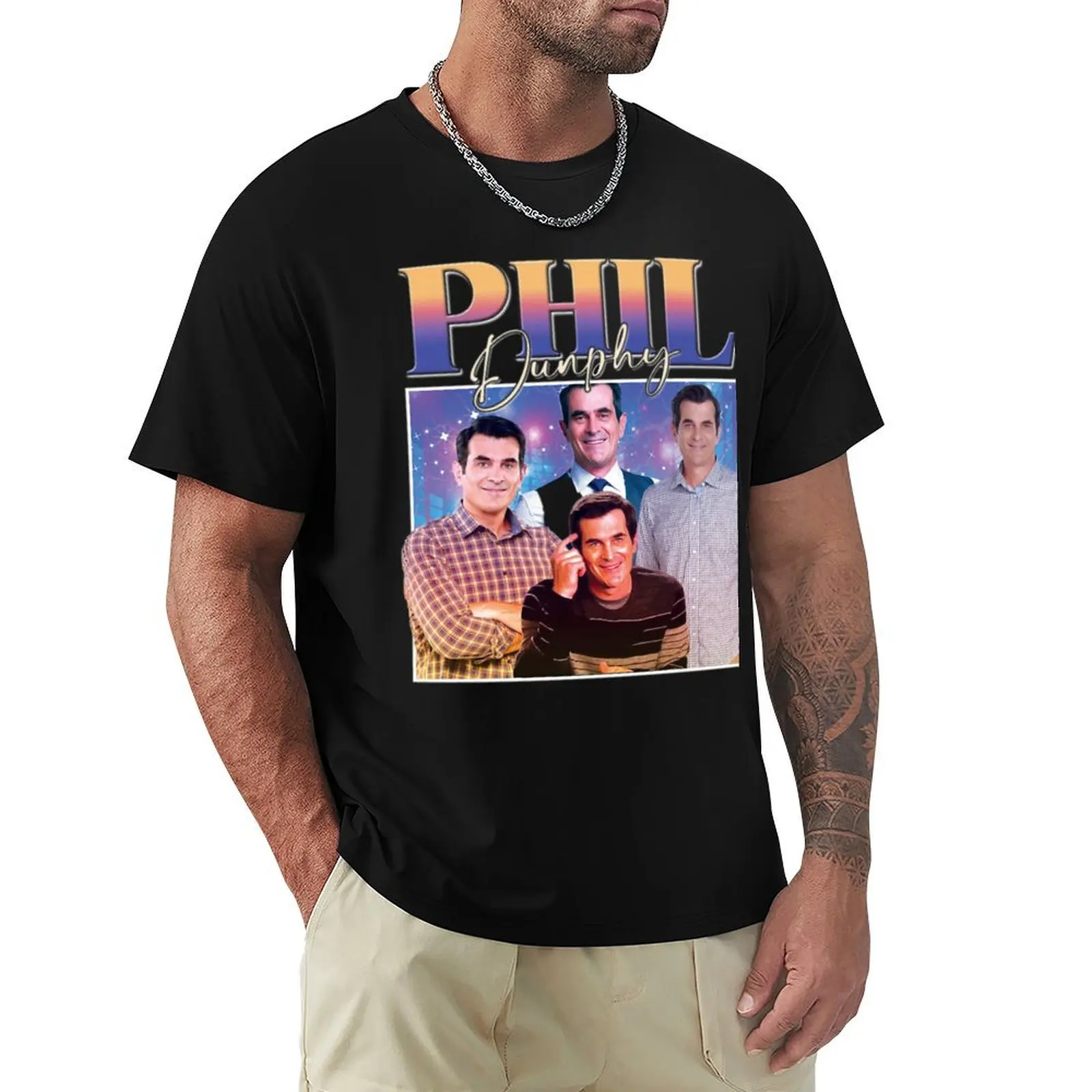 Phil-Dunphy-Homage, T-Shirt Big and Tall Crew Neck Tee