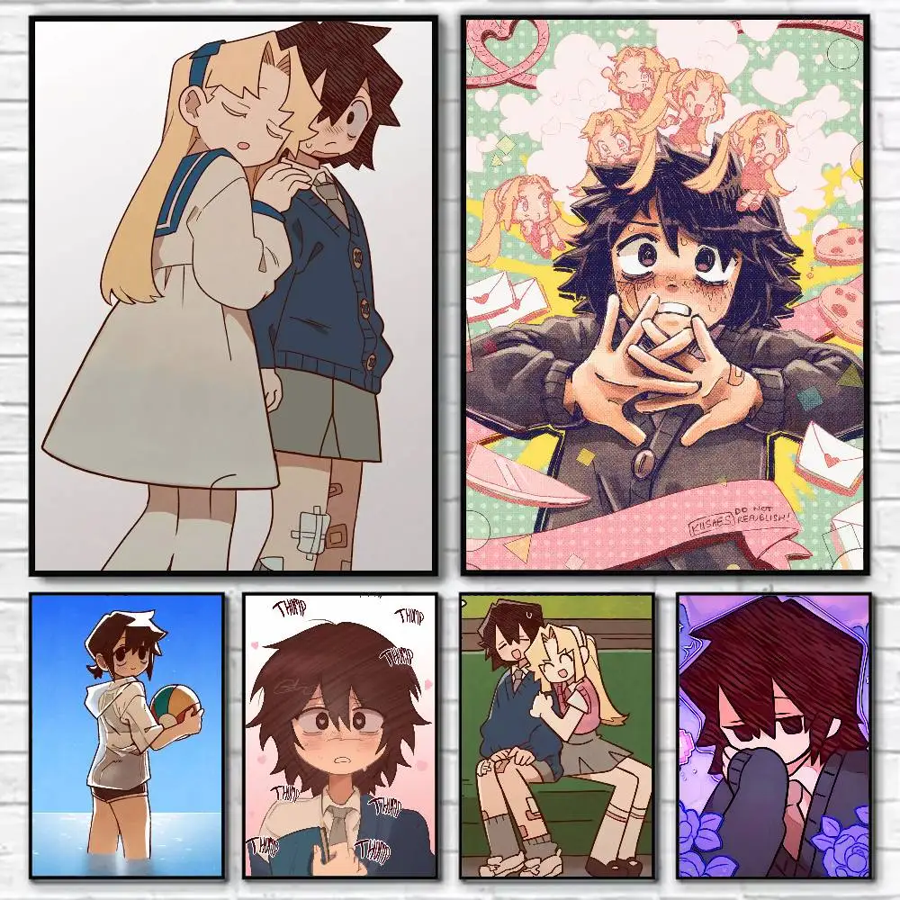 Anime Manga I Love A-Amy  Waterproof Self-Adhesive Wall Poster for Bedroom Living Room Home Decor