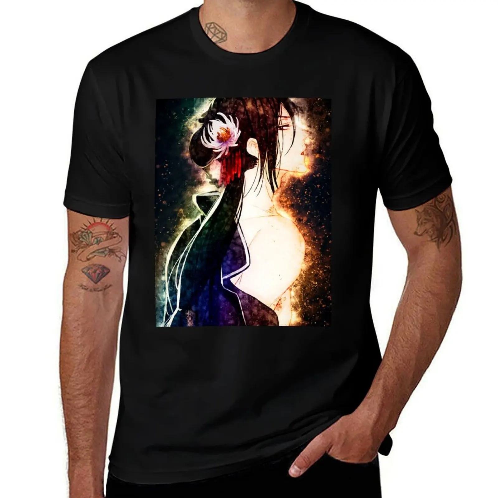 Yau Si Yut-Lung Banana Fish T-Shirt Casual Loose Daily Wear T-Shirt