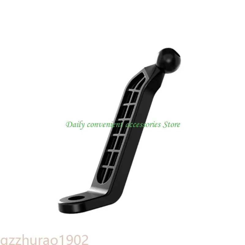 

97QB Rearview Mirror Smartphone Holder 17mm Thread Bike Mount for Motorbike & Scooter