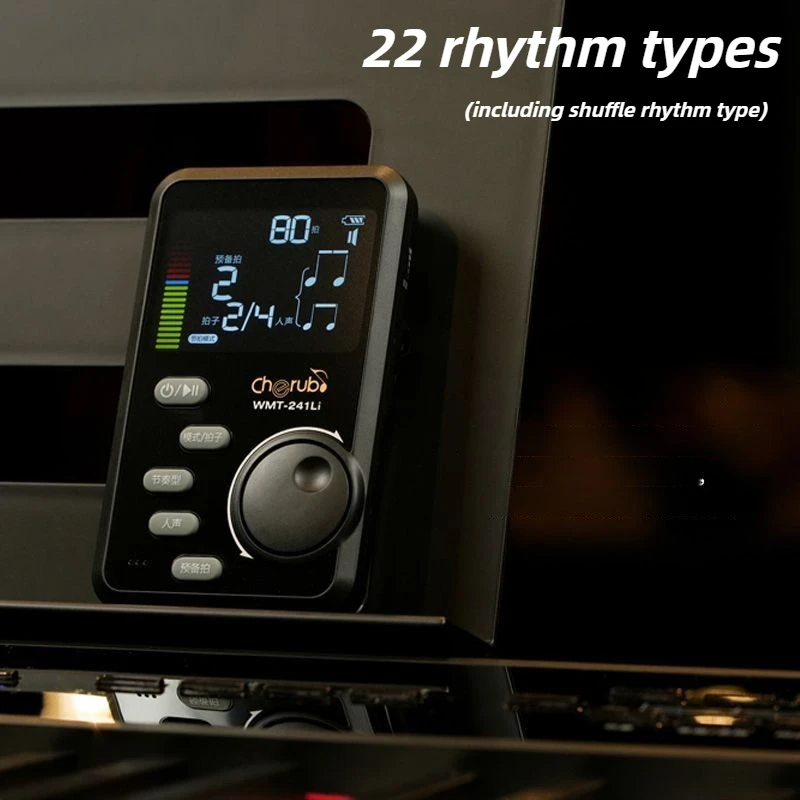 Piano Metronome Portable Vertical Guitar Tuner Professional Vocal Count Metronomes Violin Drums Music Instrument Accessories image 5