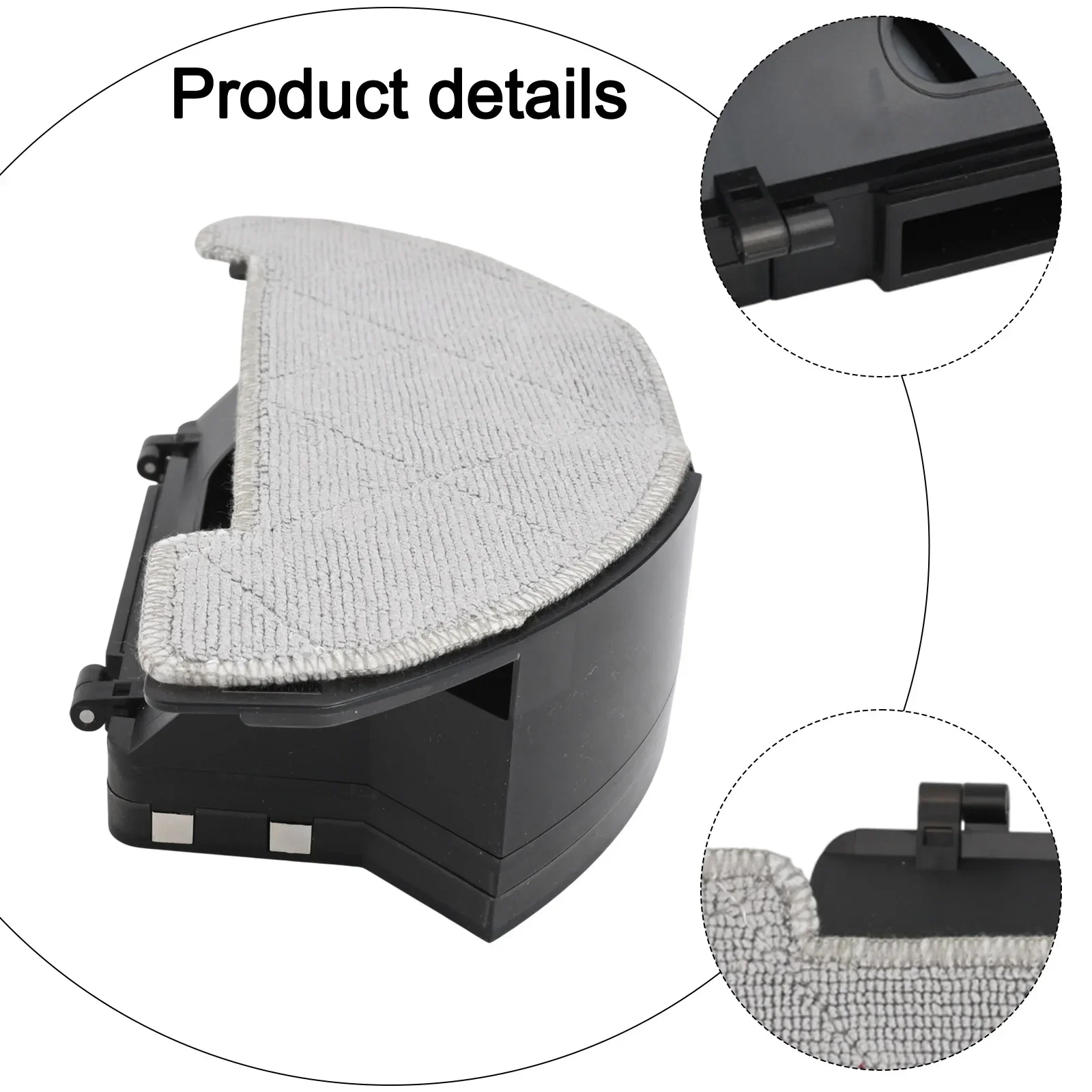 

Комплект 2-в-1: контейнер для пыли и резервуар для воды, совместимый с Conga 999, Vital, Conga 1990 и 1790, аксессуар для легкой очистки