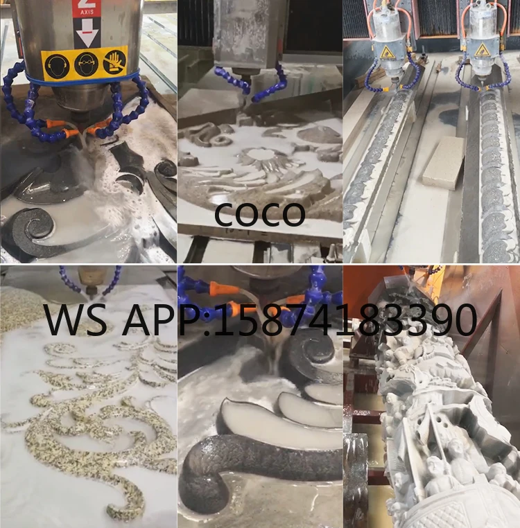 125mm Constant Torque Water Cooled Spindle 5.5KW High Speed Stone Mold Engraving Machine Motor