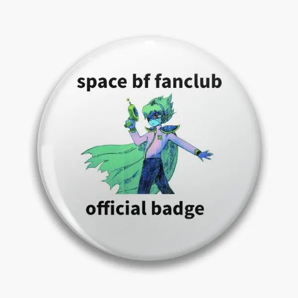 Omori Space Boyfriend Fanclub Official B  Soft Button Pin Brooch Badge Collar Gift Women Creative Decor Lapel Pin Lover Metal