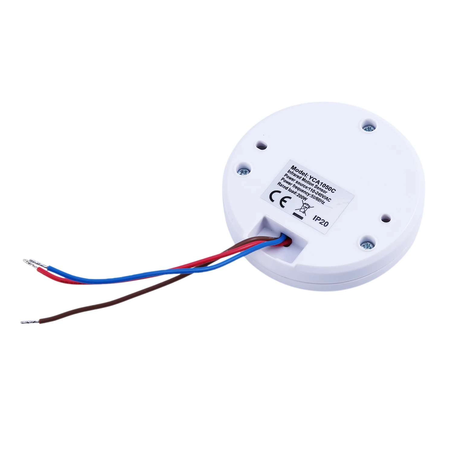 BIGSALE-110-220V Ceiling PIR Motion Sensor Light Switch 200W Ultra Slim Infrared Induction Adjust Time Delay Light Switch