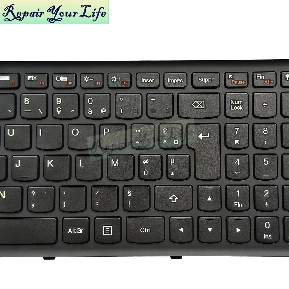 French AZERTY Spain Spanish Laptop Keyboard/Teclado For Lenovo Ideapad Z510 Z510A Z501 Z505 G500 G505S S500 T6E1-FR 25211092