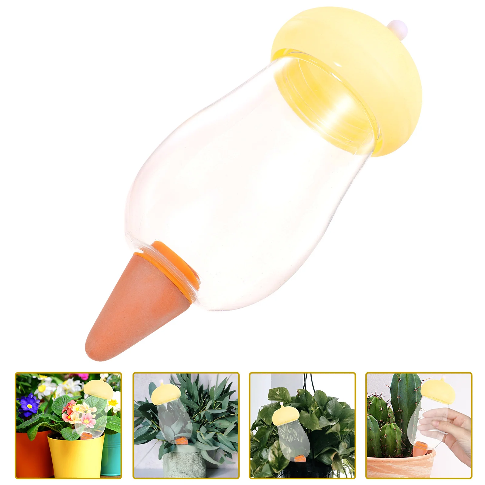 

Mushroom Watering Spike Automatic Self-Watering Device for Plant Care Indoor Outdoor Garden Tool Mushroom Shape Watering Spike