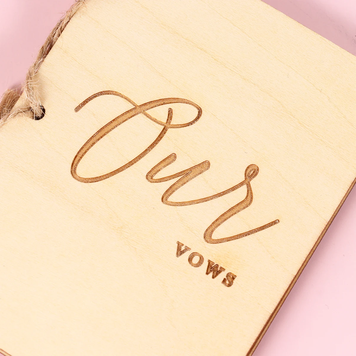 

Rustic Wedding Vow Books Wooden Cover Guestbook Bride Gifts Sturdy Recycled Big Day Keepsake Ceremony Proposal Party