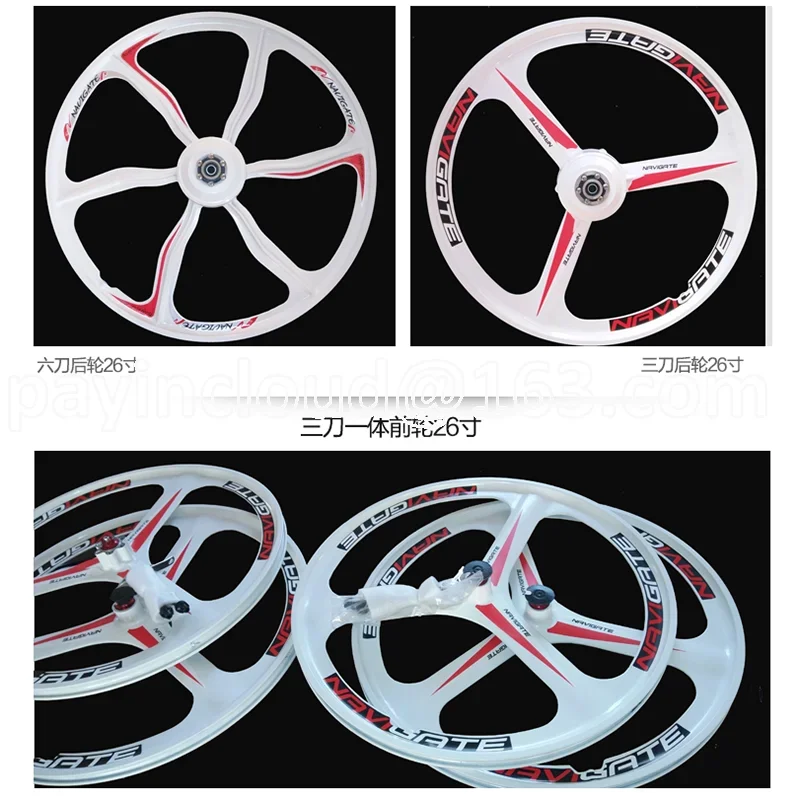 Imagem -04 - Personalizado Mountain Bike Modificação Power Car 26-polegada Integrated Wheel Motor Lithium Carro Elétrico Traseira Drive Motor Motor