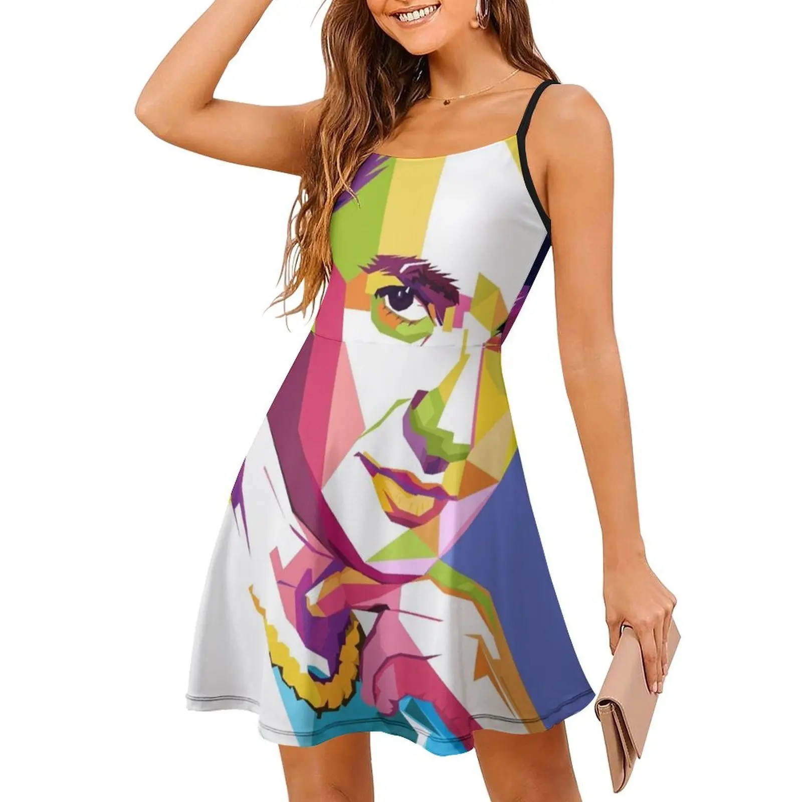 فستان Rosalind Franklin Boho الأنيق أنيق لحفلات الزفاف على الشاطئ فستان Rosalind العلوم النسوية النسوية الجذعية لـ