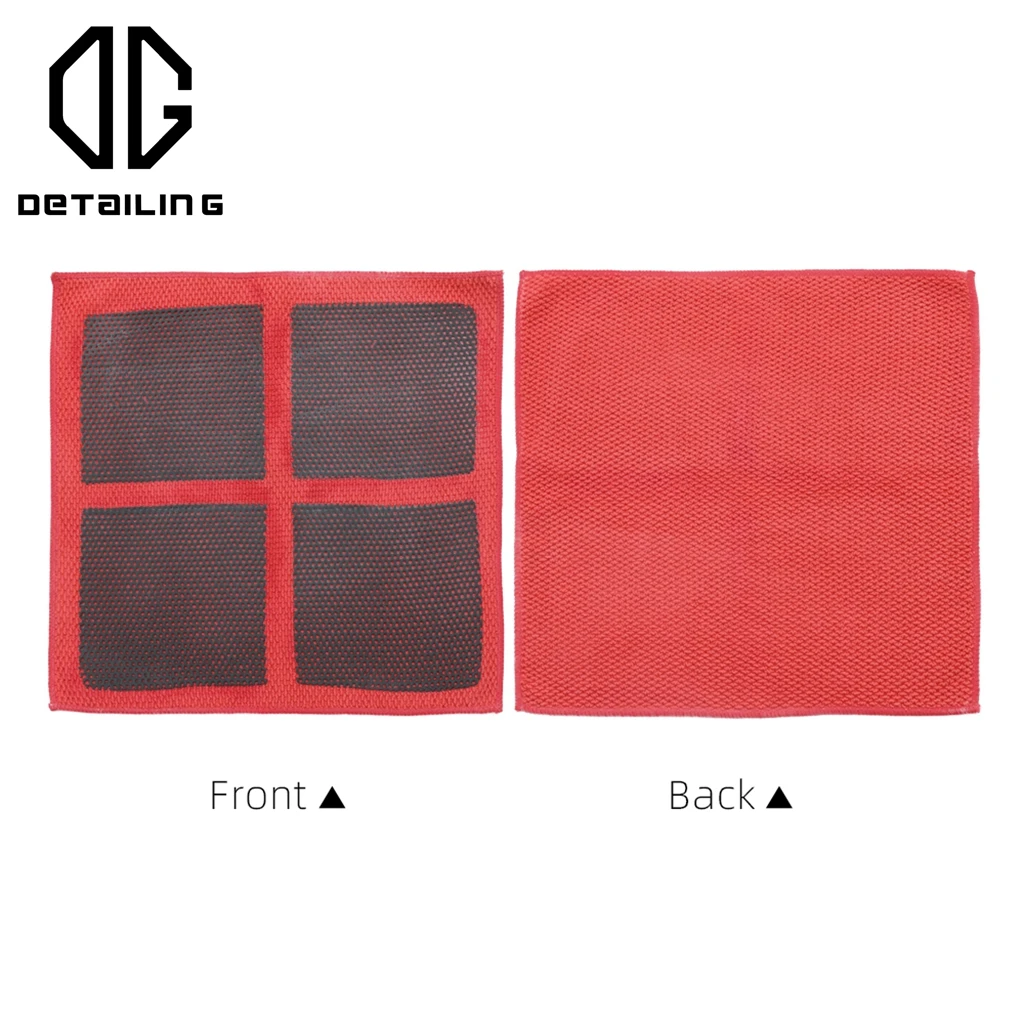 DETAILING Exclusive Design Magic Mud Cloth New Four Grid Clay Bar Towel Reusable Car Detailing Decontamination Clay Cloth