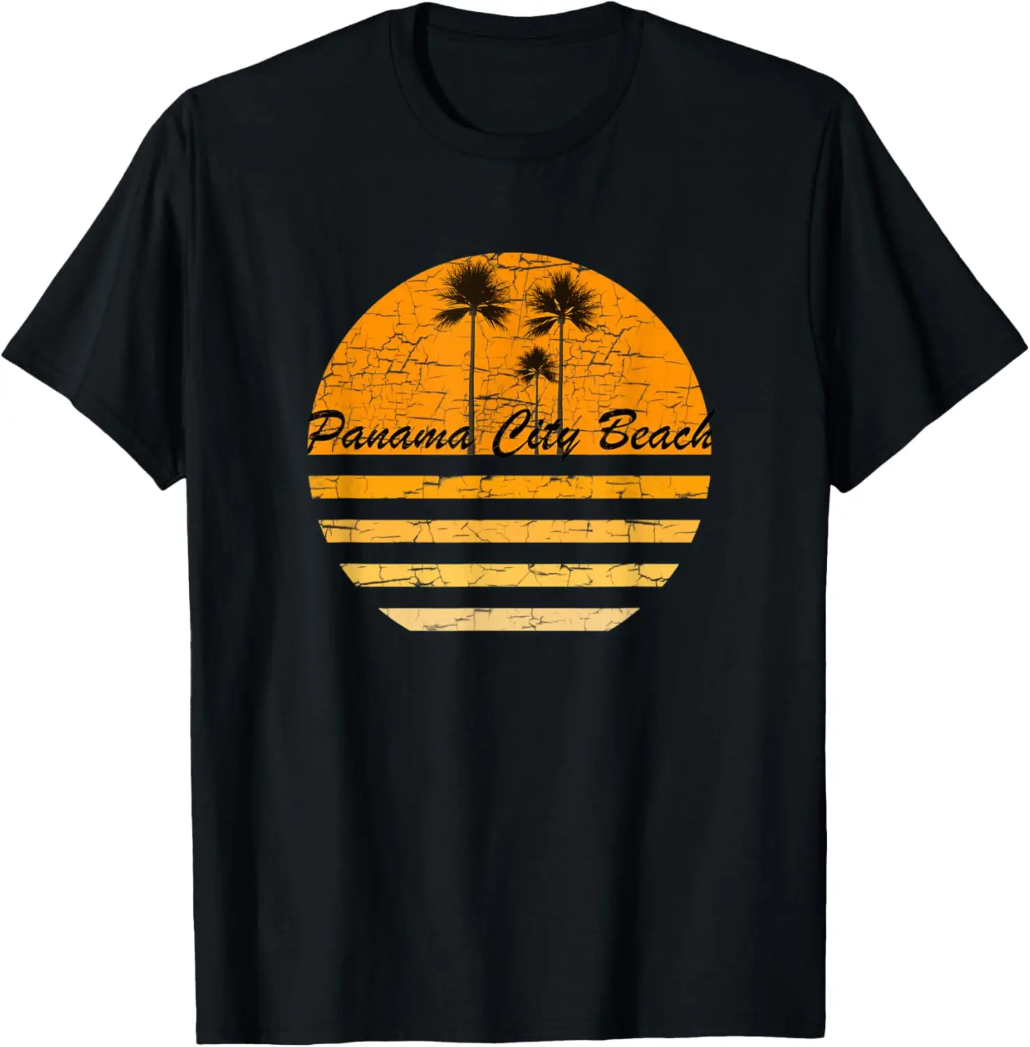 

Panama City Beach Retro T-Shirt 70's Throwback Surf Tee