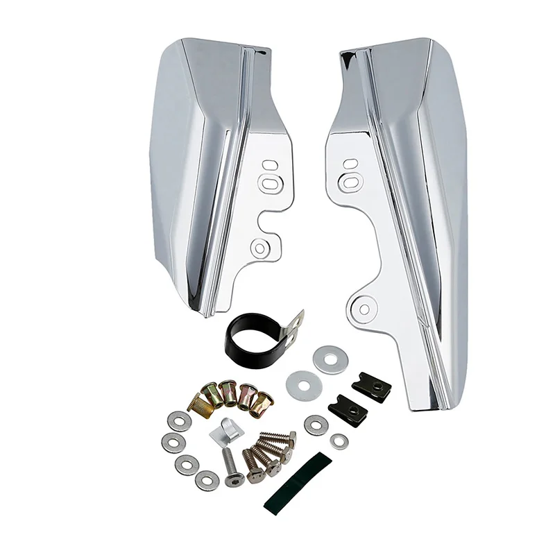 

Motorcycle Mid Frame Air Deflector For Harley Touring Road King Electra Street Glide FLHR FLTR 2001-2008 Chrome Black ABS