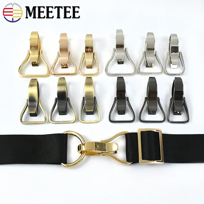 

2/5Pcs 20/25/32mm Dog Collar Carabiner Clips Metal Buckles Webbing Strap Lobster Clasp Keychain Trigger Snap Hook DIY Hardware