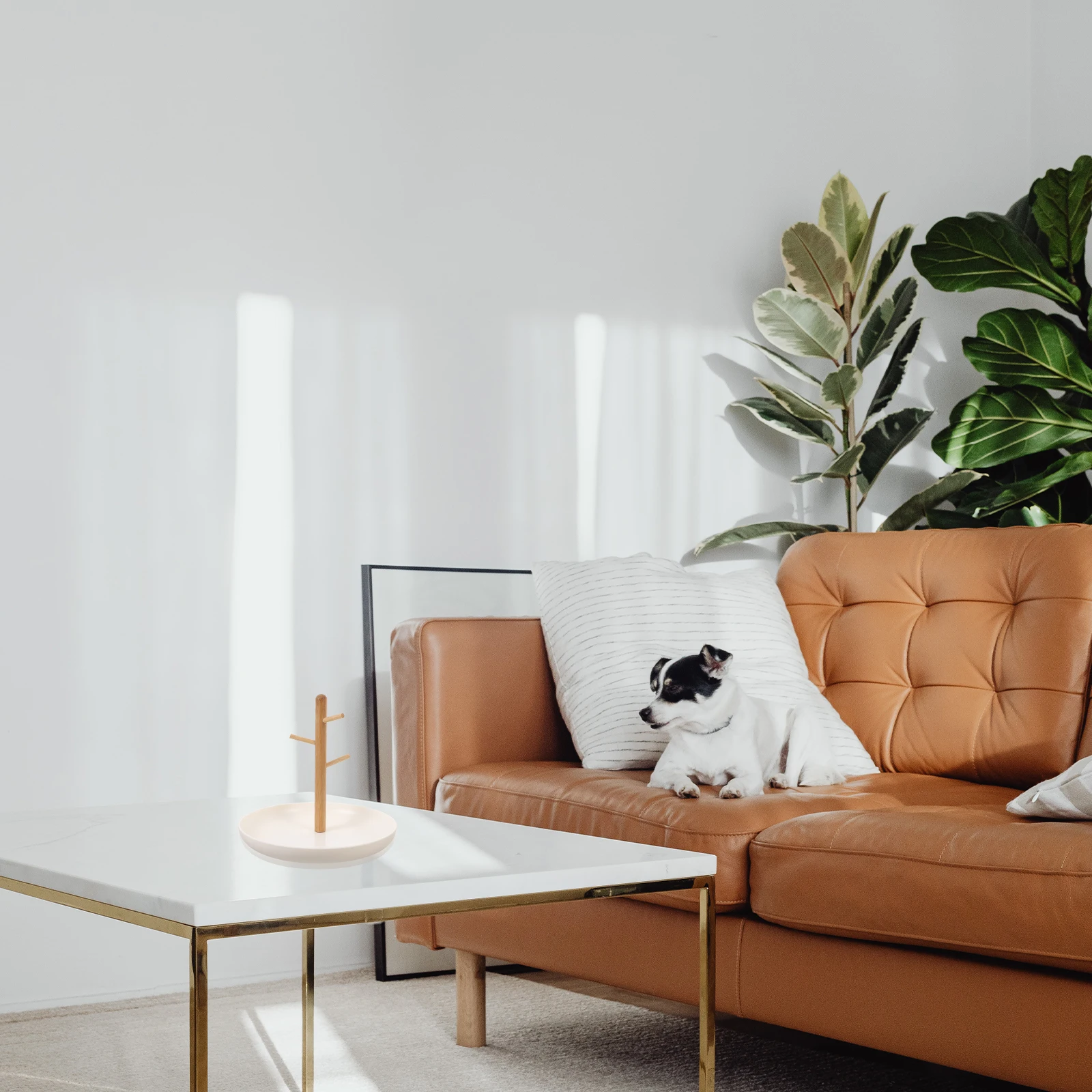 

Подставка-органайзер для украшений из бамбука и АБС-пластика для колье, серег, браслетов, ключей, настольный дисплей, подставка для хранения украшений