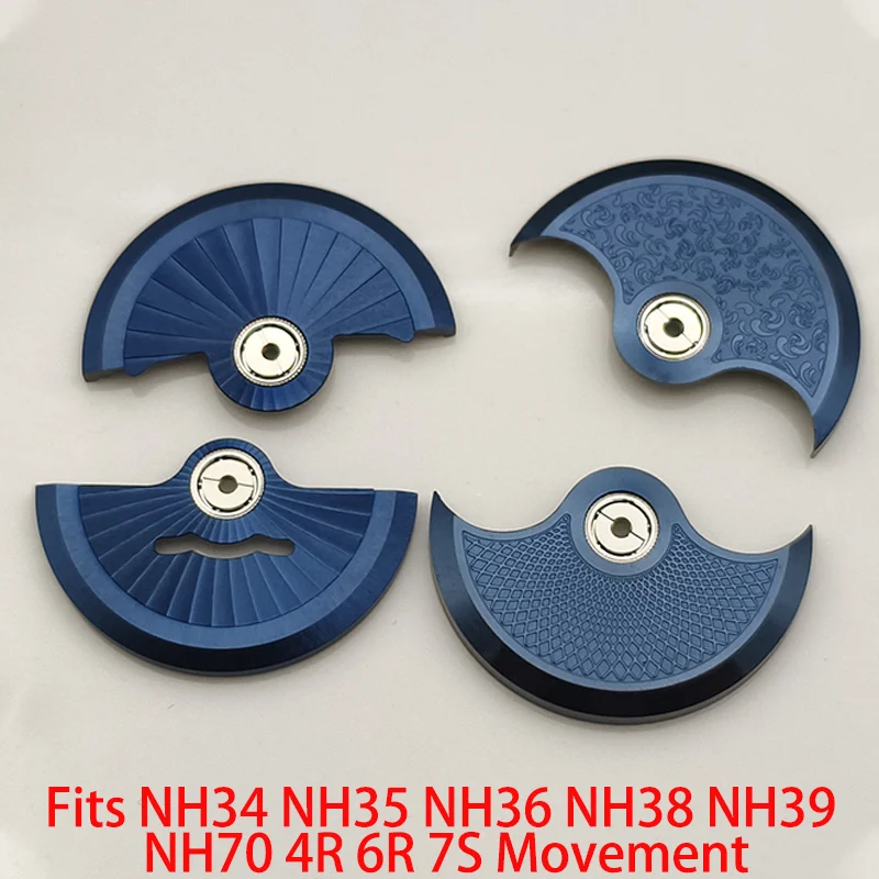 

NH35 NH36 Movement Automatic Hammer Rotor For 4R 6R NH70 NH34 NH35 NH36 NH38 NH39 7S26 Movement Men's Watch Refit Accessories