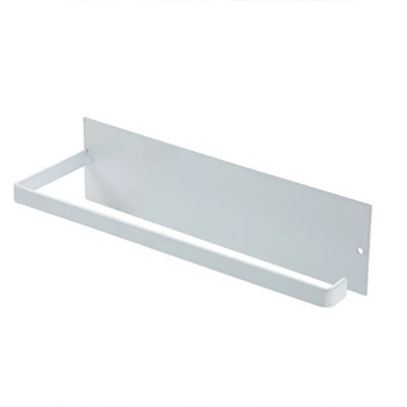 Non Rusting Multifunctional Household Heavy Duty Roll Paper Hanger Kitchen Non Perforated and Non Marking Wall Bracket