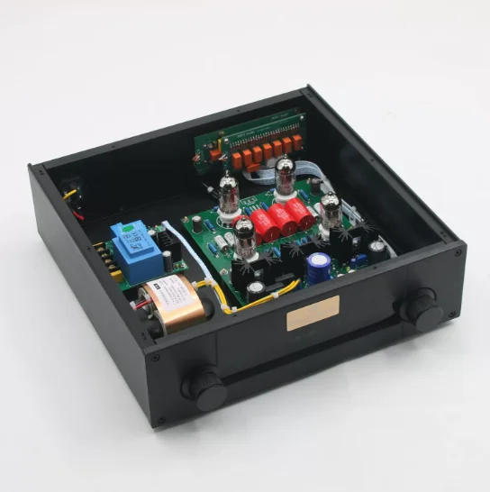 PRT12A HiFi Tube Preamp Preamplifier with AC 115V/230V Input, Audiophile Vacuum Tube Stereo Preamp DIY