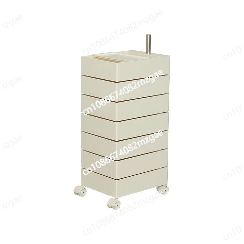 

Съемный шкаф для хранения Домашний шкаф Простой боковой шкаф для хранения в гостиной Вращающаяся прикроватная тумбочка