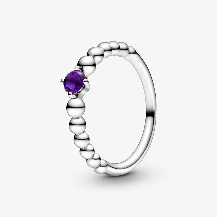 2024 Nieuwe Liefde Twaalf Maan Steen Sprankelend Prachtig Cadeau Voor Moeder S925 Sterling Zilveren Charme Ring Originele Dames Sieraden Cadeau