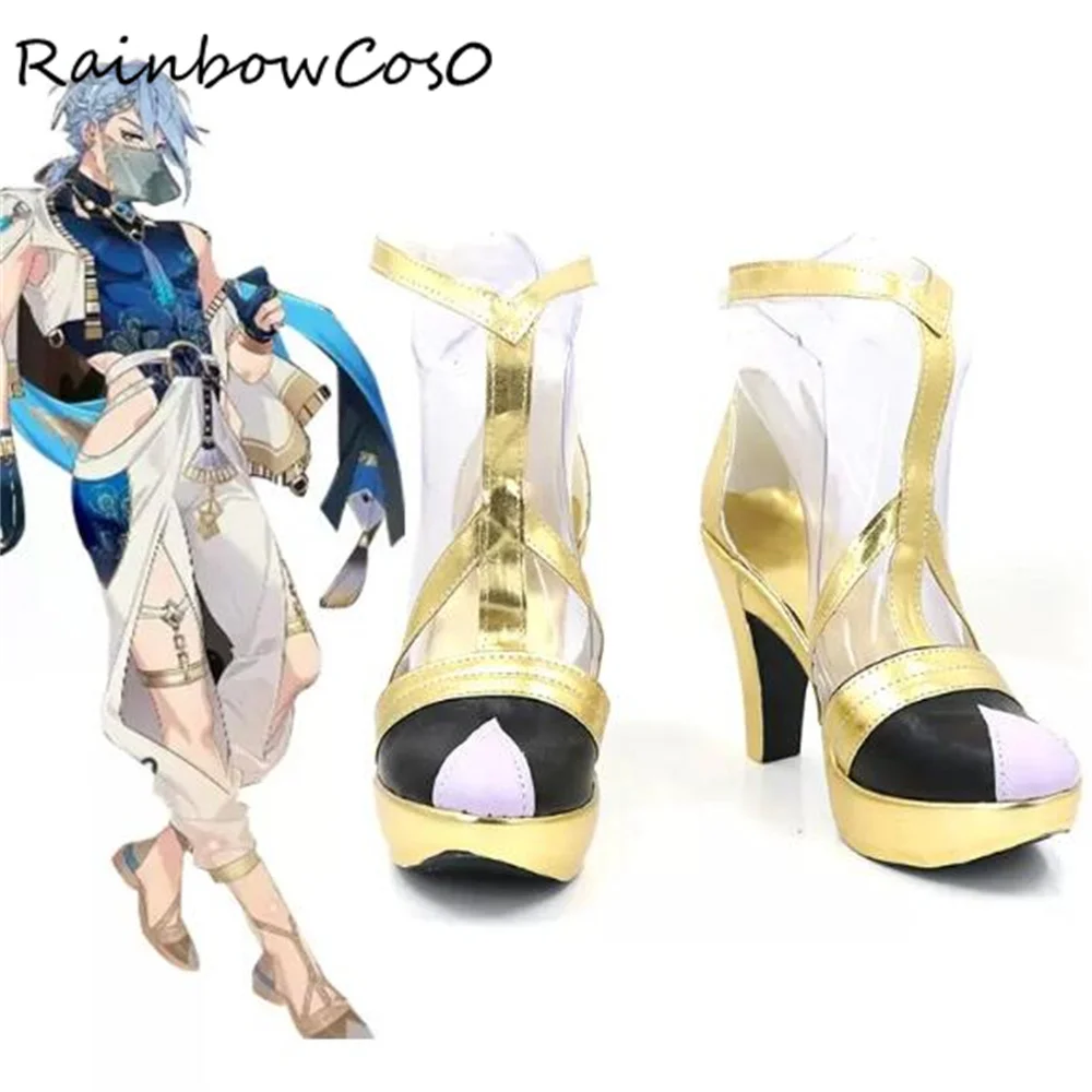 

Edmond Nu Carnival Cosplay Shoes Boots Game Anime Party Halloween Chritmas RainbowCos0 W4001