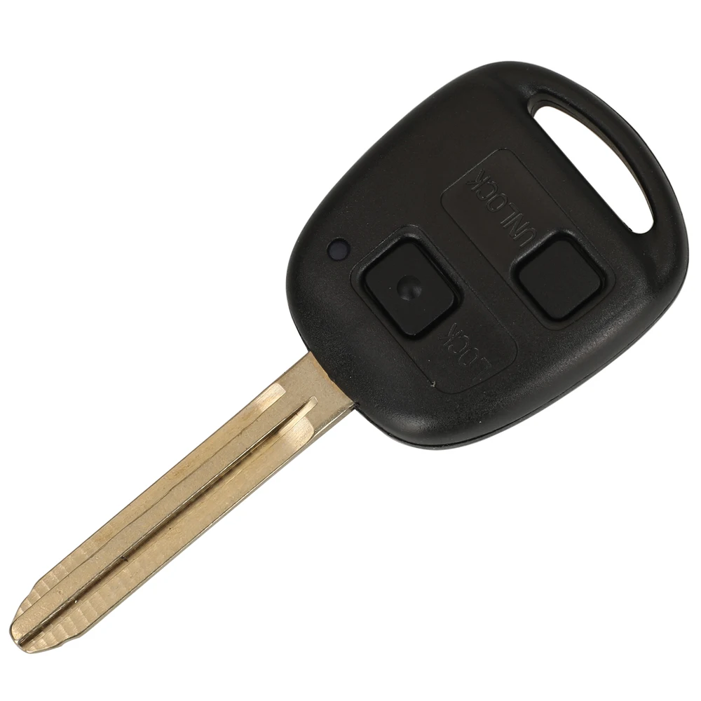 jingyuqin Modified Flip 2 Buttons Remote Key Fob 433MHz 4D67 Chip For Toyota Prado 120 RAV4 Kluger FCC ID: 50171