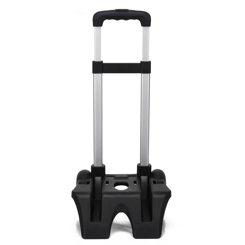 Imagem -04 - Portable Trolley Rack com Haste Puxando Dobrável Transportadora para Mochila Estudantil Pet Bolsa Viagens ao ar Livre Armazenamento de Bagagem de Alimentos ou Rodas