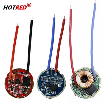 Sterownik latarki 10W dla 5050-L2 XLM2 moc 10W 17/20/22/28mm 1 tryb 3 tryb 5 tryb płyta latarka LED sterownik prądu stałego