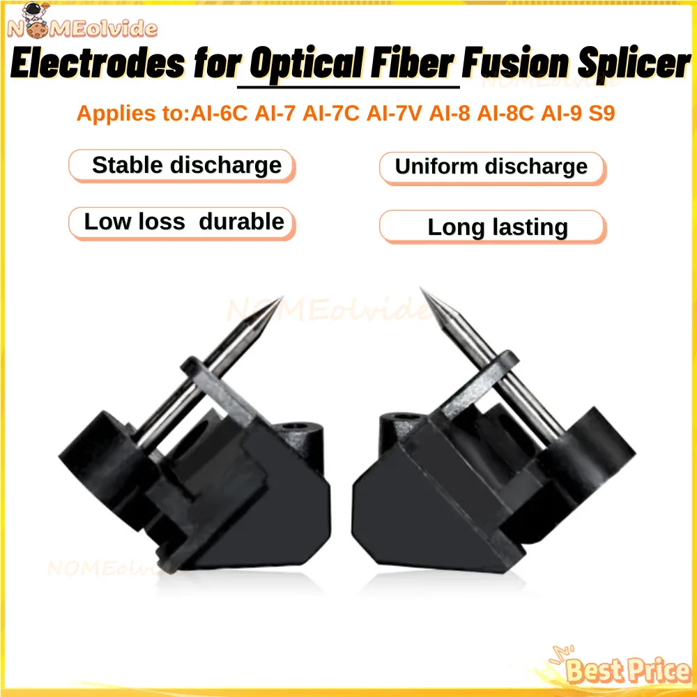 

Electrodes for Optical Fiber Fusion Splicer AI-6C AI7 AI7C AI8 AI8C AI9 Electrodes Welding machine electrodes