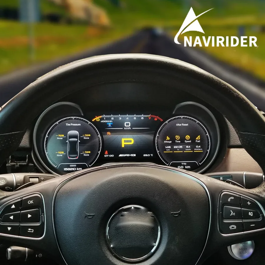 LCD Digital Dashboard Panel For Mercedes Benz G 2013-18 ML/GL 2012-2015 GLE GLS 2015-2019 Virtual Cockpit Instrument Speedmeter