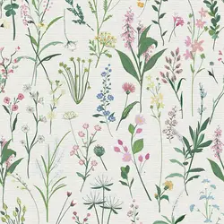 Floral Peel and Stick Wallpaper Vinyl Wallpaper Watercolor Flower Self Adhesive Wallpaper Vinyl Film Waterproof Contact Paper