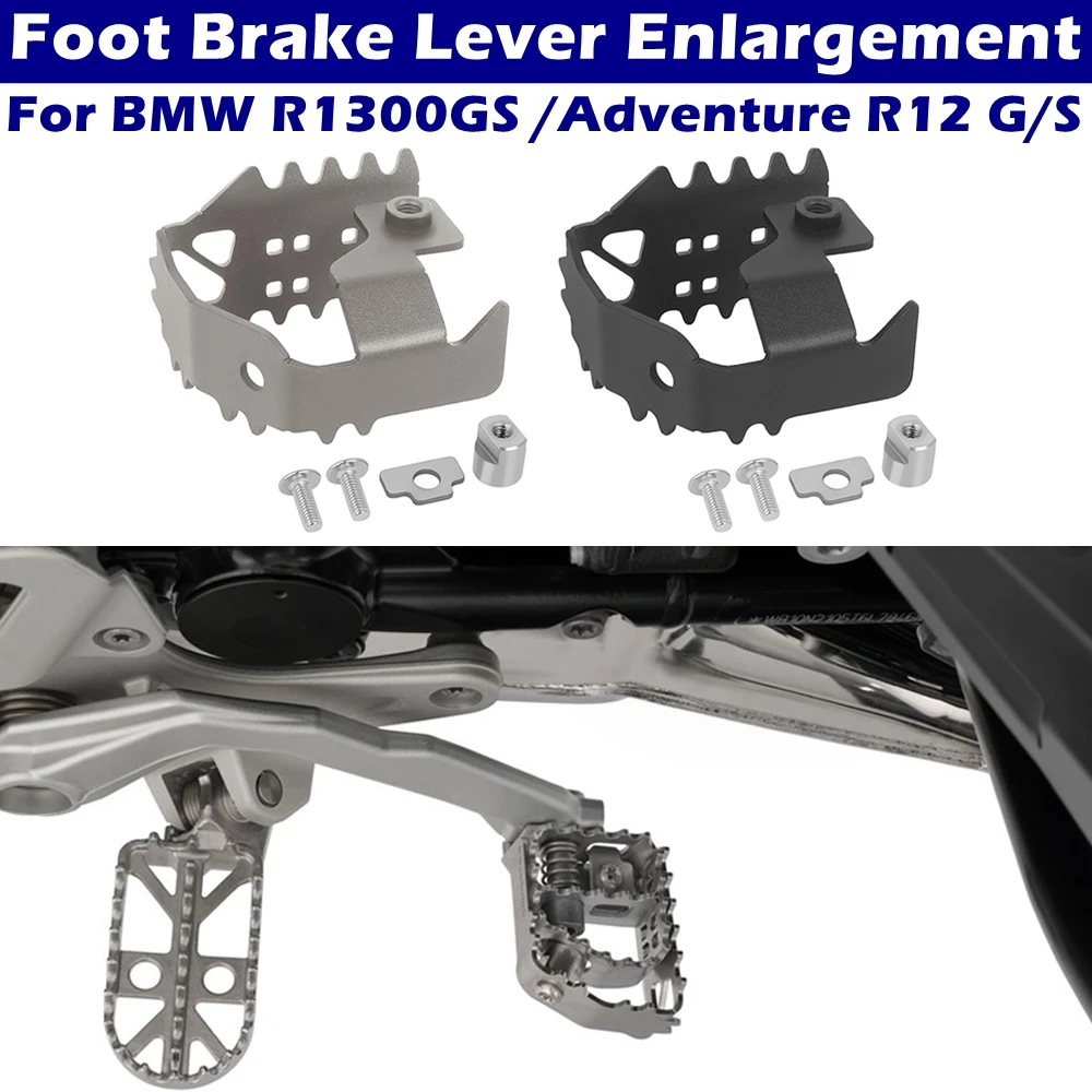 

Motorcycle Foot Brake Lever Enlargement For BMW R1300GS R 1300GS R1300 GS R 1300 GS R 12 R12 G/S 2025 Pedal Peg Pad Extension