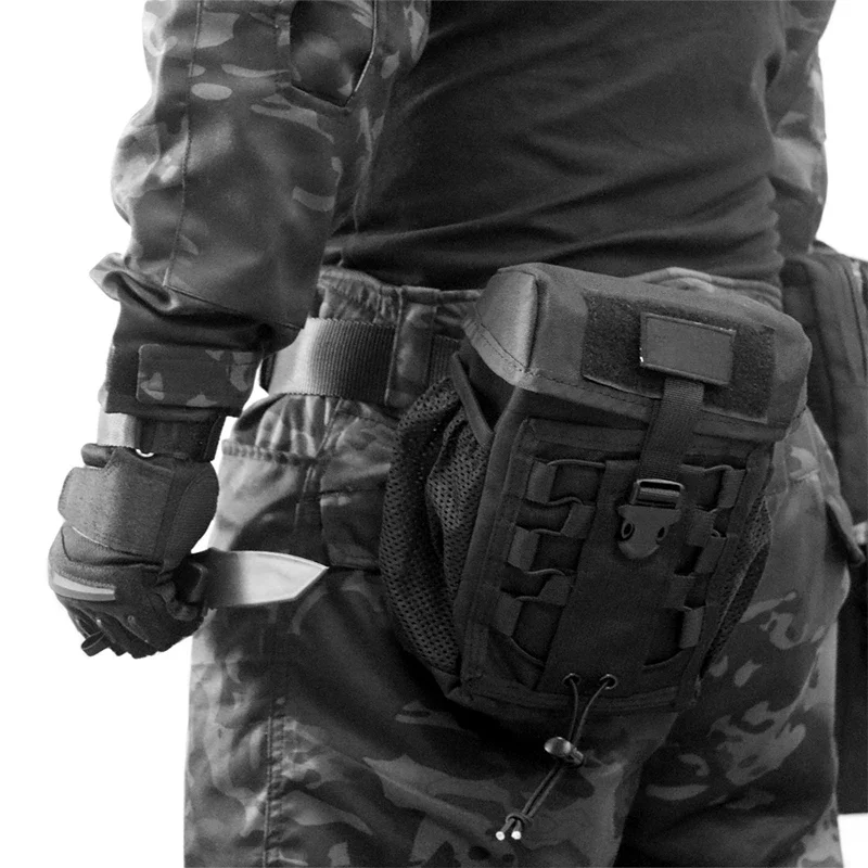 Military Molle Tactical Waist bag Portable Men Shoulder Bag EDC Tool Bag Outdoor Hunting camping Survival Emergency Medical Bag