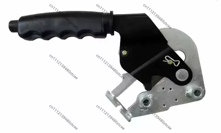 Forklift Handbrake Lever Assembly With Control Switch Industrial Warehouse Forklift Braking System Replacement Spare Part