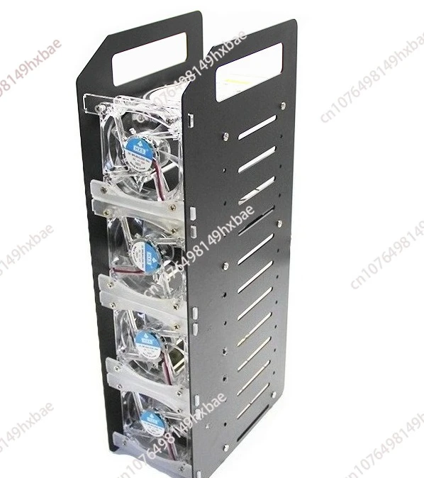 Aluminum alloy hard disk rack 3.5 heat dissipation support HDD multi-layer mechanical HDD expansion rack for mining