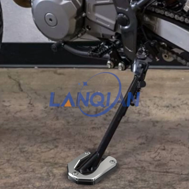 

For SUZUKI DR650S DR650SEM 1996-2023 2022 Motorcycle Accessory DR650 DR 650 SE Side Stand Enlarger DR650SE Kickstand Plate Pad