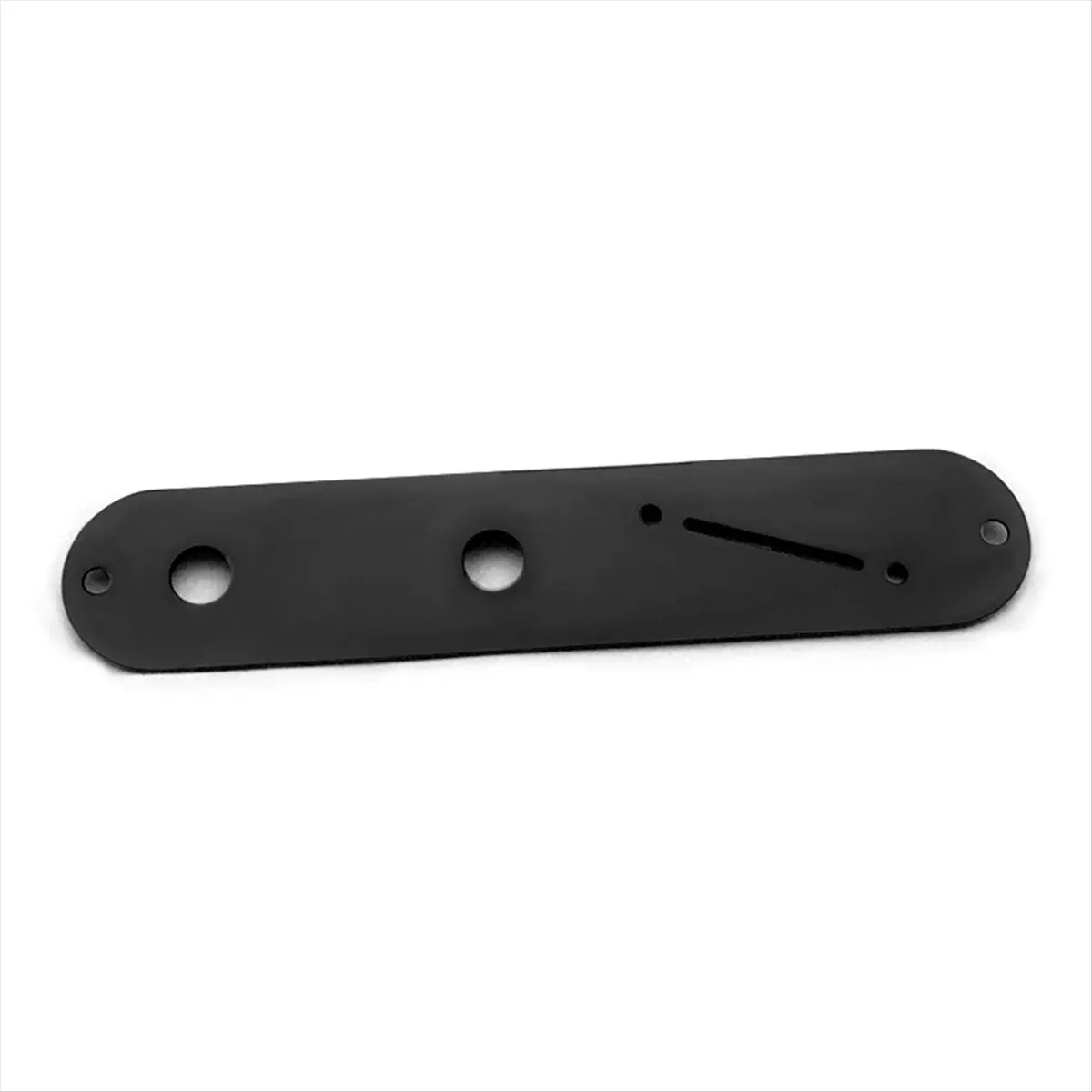 ABXY 32mm Steel Control Plate with Angled Switch Slot for TL Electric Guitar Black