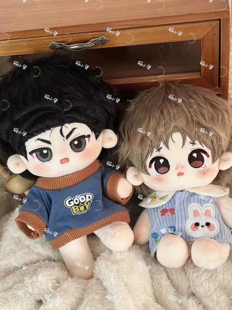 Korean Anime Joo Jae Kyung Jinx Kim Dan 20cm Plush Dolls Toy Nude Doll Plushie Cosplay 6814 Kids Gift