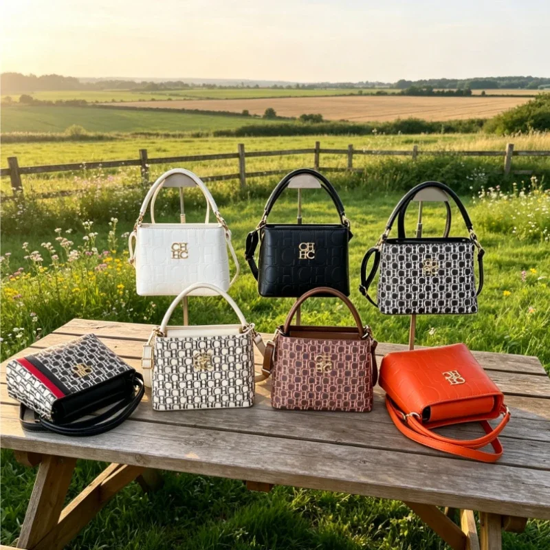 Luxury Leather Diaper Bag Ladies Tote Handbag Shoulder Messenger Crossbody Purse Classic Designer Fashion