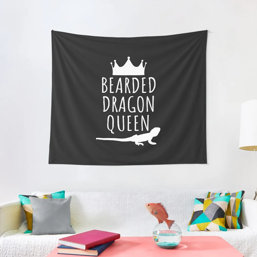 Bearded Dragon Queen Tapestry Room Ornaments Wall Deco Wall Tapestries Tapestry