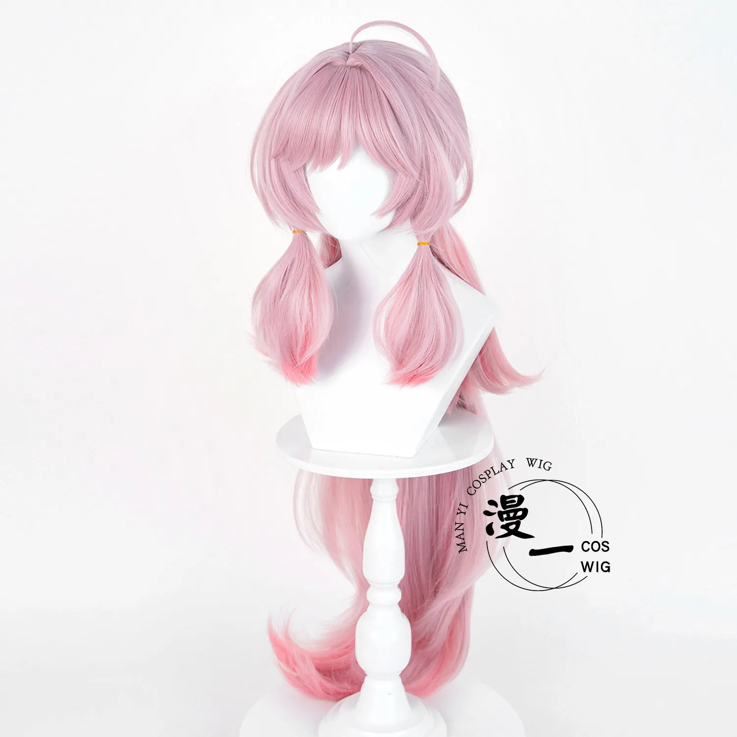 Game Arknights Shanbi Cosplay Wig Thickened mixed fluffy Silk Anime Cos Hair For Halloween Carnival Party Dress Up Comin Con view 3