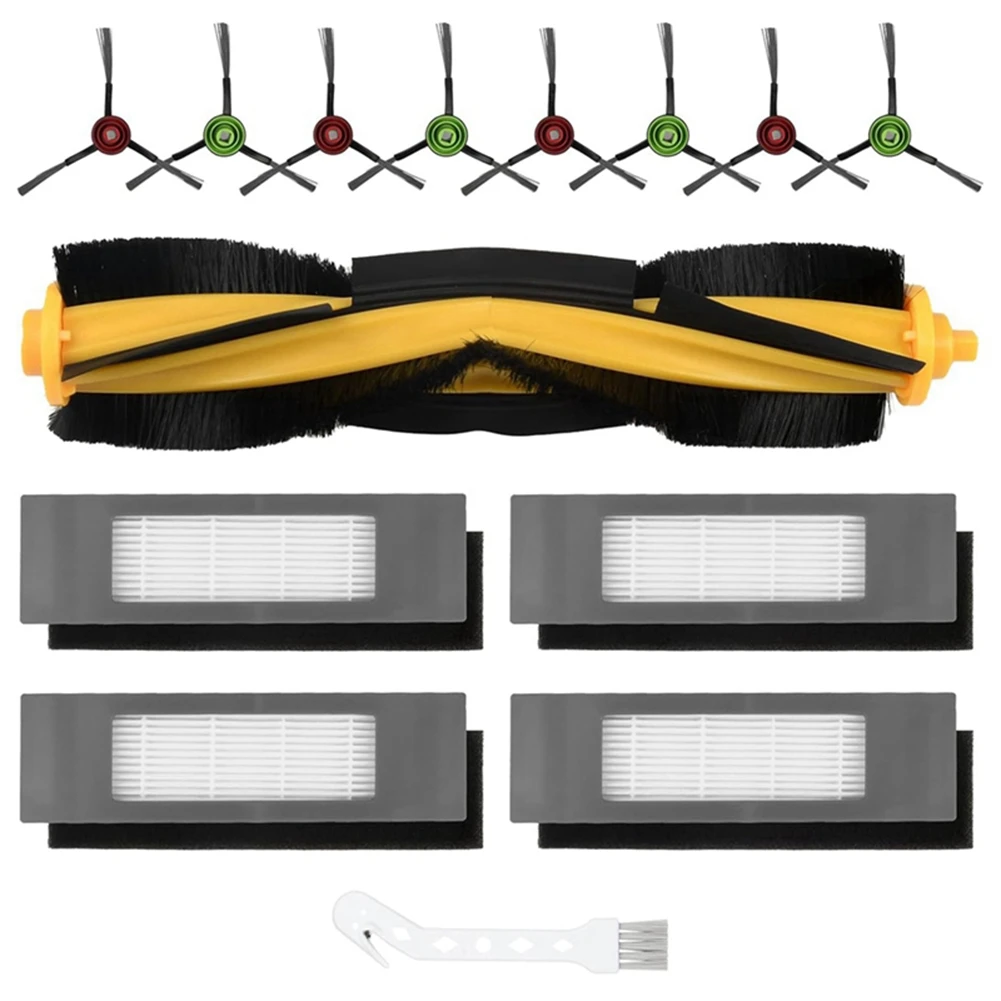Förderung! Für Ecovacs DJ35 Roboter Staubsauger DJ36 Zubehör Wichtigsten Seite Pinsel Filter Ersatzteile Pinsel