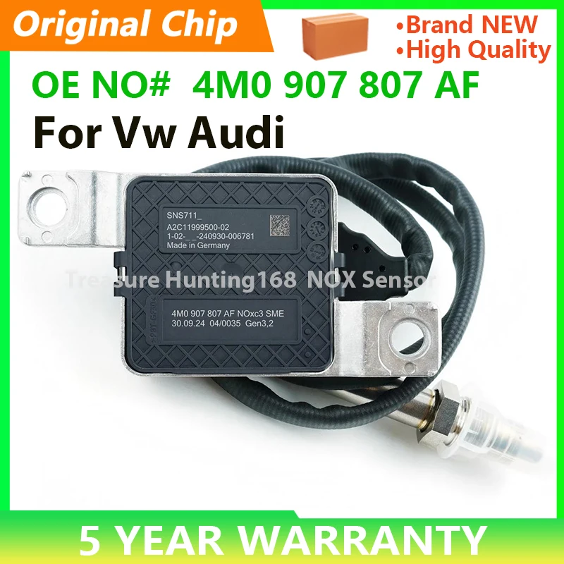 

4M0907807AF Original NEW Nitrogen Oxide Sensor NOx Sensor 4M0907807AK Fits For AUDI Q7 4MB 4MG 3.0 TDI QUATTRO 2015-2019