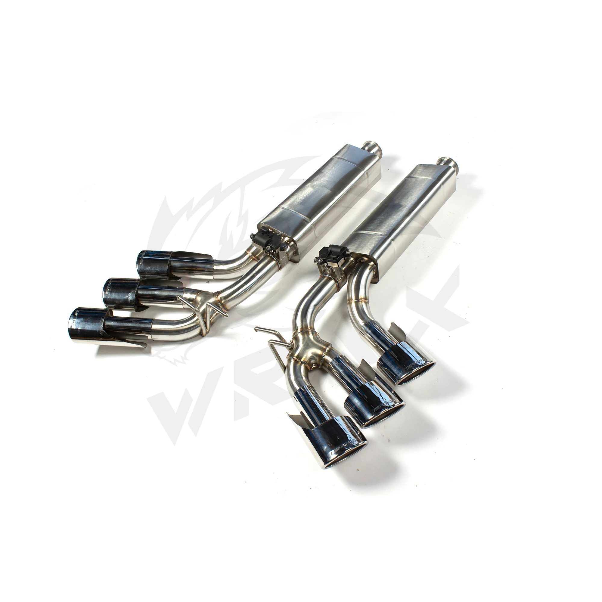 

Выхлопная труба WRAX SS304 для BENZ G500 W464 Performance Catback с глушителем, выхлопная система с четырьмя приводами