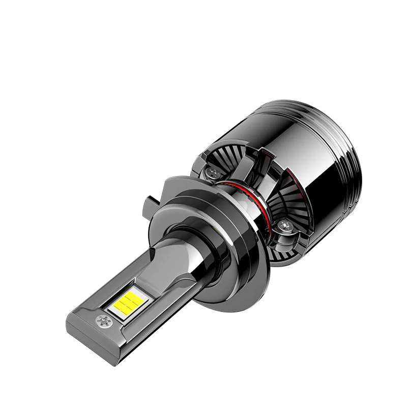 

Hot T45 LED Headlight Bulb H4 Hi Lo Beam 130W Zinc Alloy Housing Super Bright Car LED Headlights H7 9005