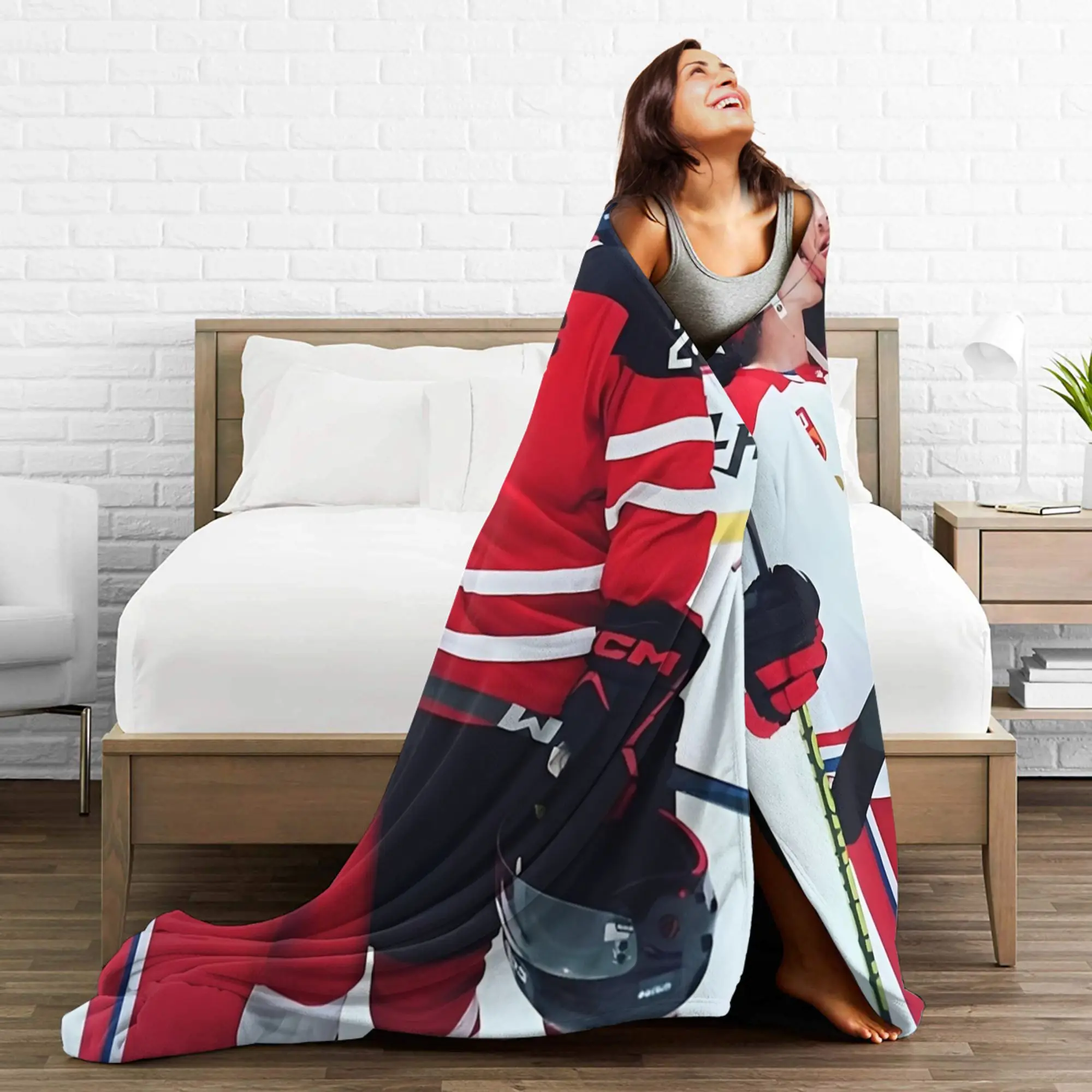 Heated Rivalry Humorous Blanket Ultra Soft Hollander and Ilya Rozanov  Throw Blankets for Couch 50x60 Inch Multiple Sizes Quilt