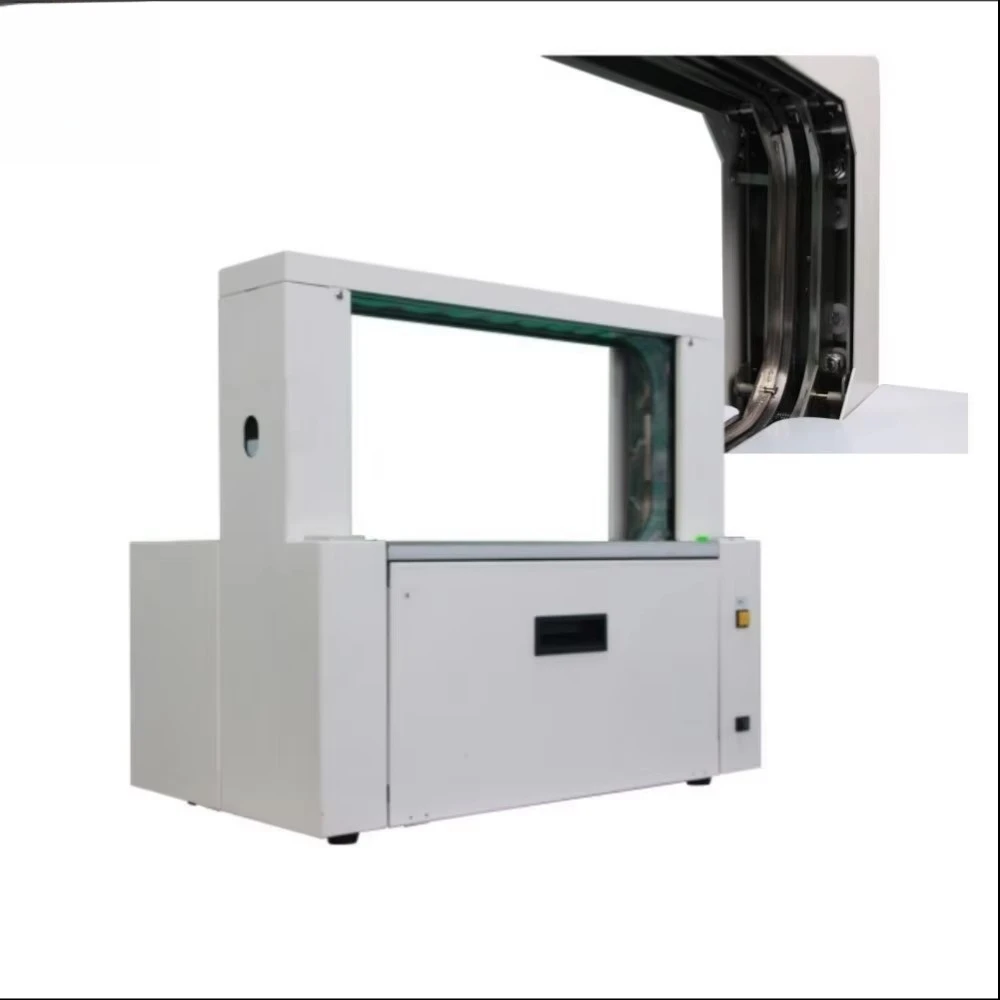 4221-50 Automatic Banding Machine 50mm Paper Tape PP Strap Box Strapping Packing Machine